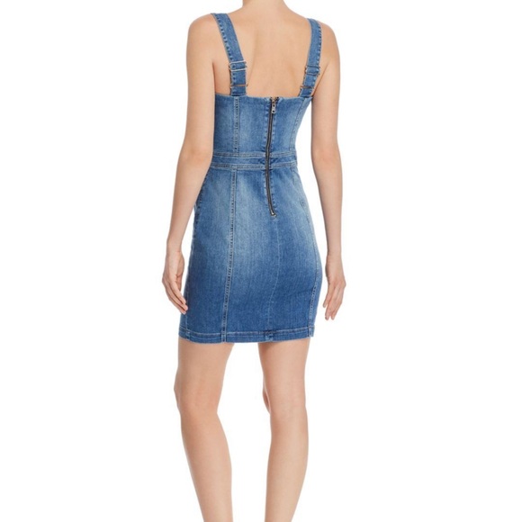 Guess Gia Denim bustier mini dress - Picture 5 of 5